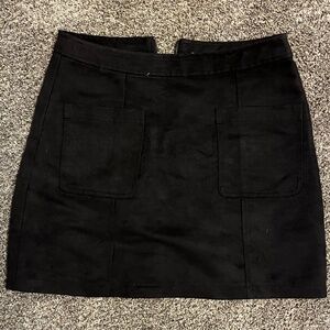 Suede Mini skirt